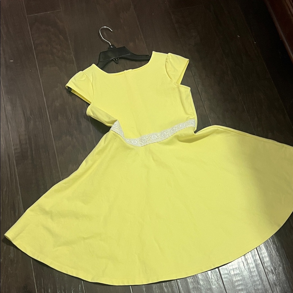 Janie and Jack Yellow Kids Casual Dress